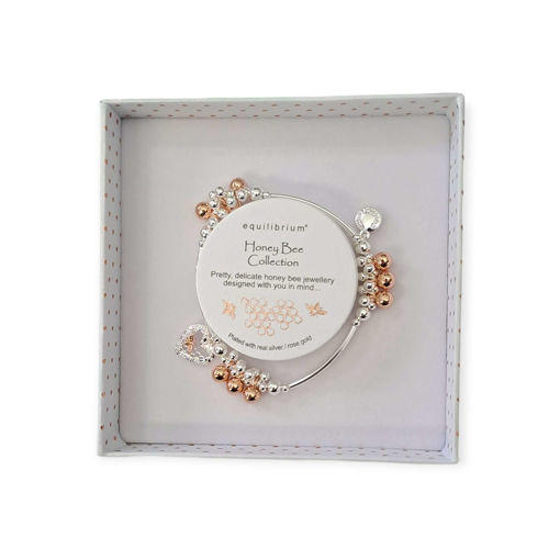 Picture of HONEY BEE COLLECTION - TWO TONE BRACELET
